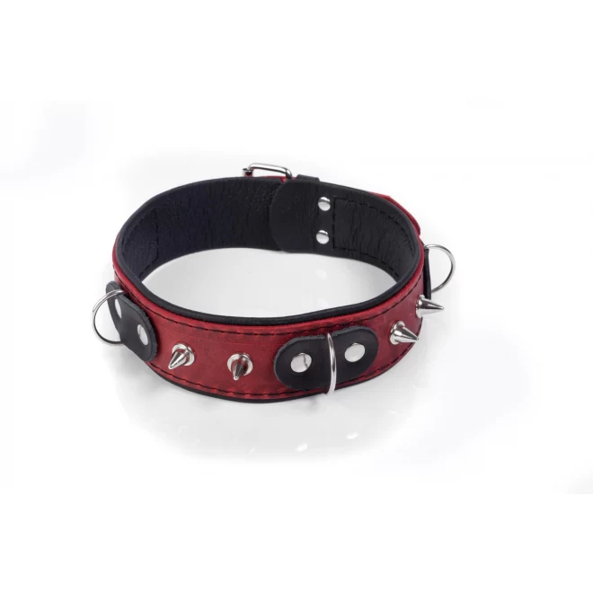 Obroża- Collar Crazy Horse Red, Small