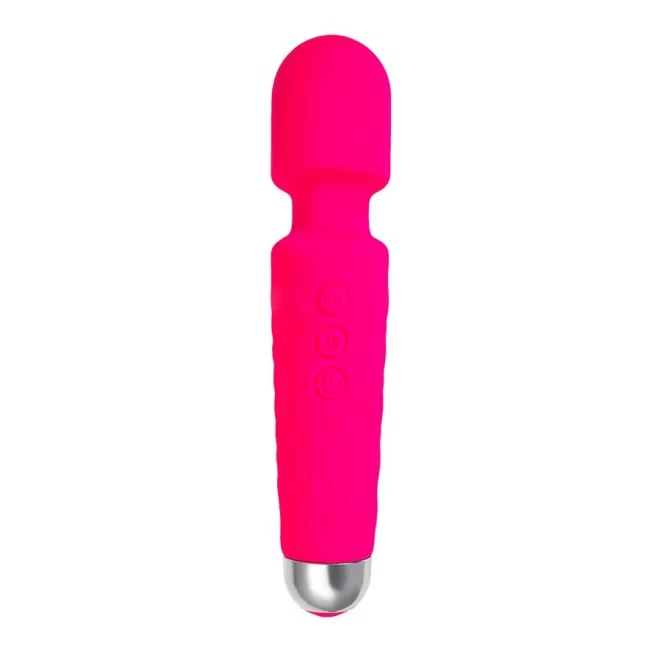Flovetta Peony Vibrating massager, silicone, pink, 20.5 cm