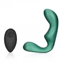 Pointed Vibrating Prostate Massager with Remote Control - Black