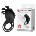 Pretty Love Vibrating Cock Ring Red