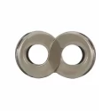 STAY HARD COCK RING AND BALL STRAP BLACK