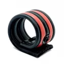 Neoprene racer ball strap - red