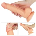 Realistyczne dildo The Ultra Soft Dude 8"