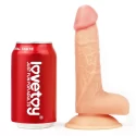 Realistyczne dildo z przyssawką 7"