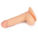 Realistyczne dildo z przyssawką 7"