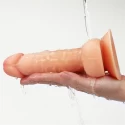 Realistyczne dildo z przyssawką 7"