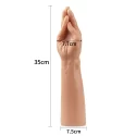 Dildo King Size Realistic Magic Hand
