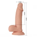 Realistyczne dildo z przyssawką