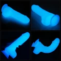 Dildo silikonowe świecące w ciemności Lumino Play