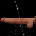 Realistyczne dwuwarstwowe dildo King Sized Sliding Skin Dual 13,5"