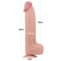 Realistyczne dwuwarstwowe dildo King Sized Sliding Skin Dual 14"