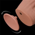 Realistyczne dwuwarstwowe dildo King Sized Sliding Skin Dual 12"