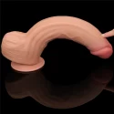 Realistyczne dwuwarstwowe dildo King Sized Sliding Skin Dual 12"