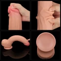 Realistyczne dwuwarstwowe dildo King Sized Sliding Skin Dual 12"