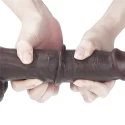 Dildo z ruchomą skórą Sliding Skin Dong