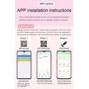 Jajeczko wibrujące Vibrator Smart Egg Eva Bluetooth Pink Mokko