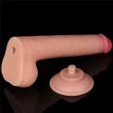 Dildo Sliding Skin Dual Layer Dong Flesh