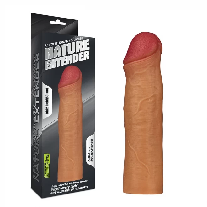 Nakładka na penisa Revolutionary Silicone Nature Extender