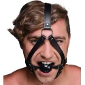 KNEBEL HEAD HARNESS WITH BALL BALL GAG