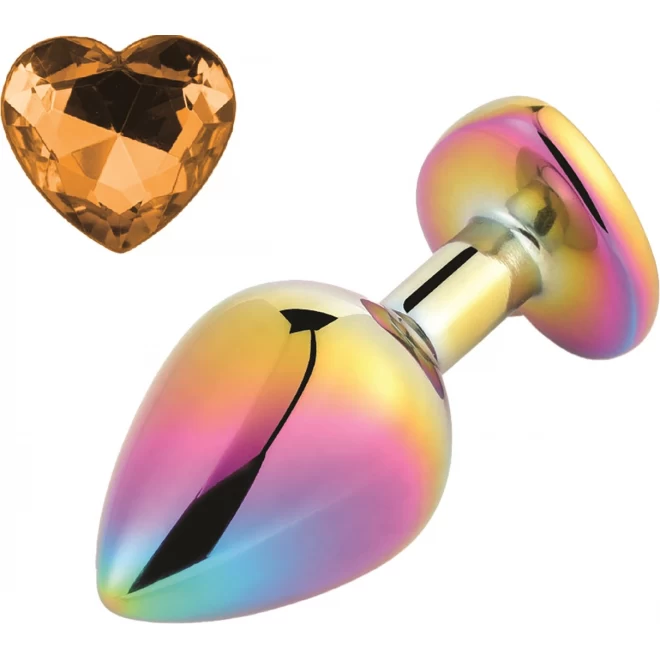 KOREK ANALNY RAINBOW ANAL BUTTPLUG LARGE