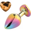 KOREK ANALNY RAINBOW ANAL BUTTPLUG LARGE