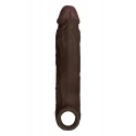 SHAFT SHEATH MODEL F SIZE 1 7.8 INCH LIQUID SILICONE SLEEVE OAK