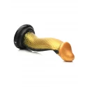 Golden snake - silicone dildo