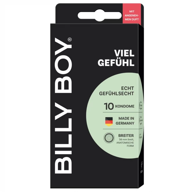 Prezerwatywy Billy Boy Większe doznania - opakowanie 10 sztuk