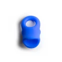 Liquid silicone baller ring black