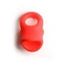 Liquid silicone baller ring black