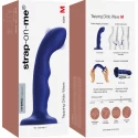 Dildo z funkcją podwójnej pulsacji Strap-on-Me