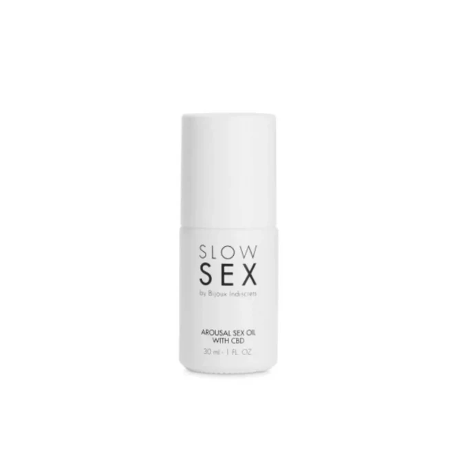 Stymulujący olejek z CBD Bijoux Indiscrets Slow Sex 30ml