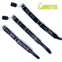 Brutus leather ankle restraints black/black