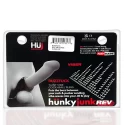 Hünkyjunk buzzfuck vibrating cocksling clear ice