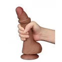 Dildo LoveToy Sliding Skin Dual Layer Dong 19,5 cm