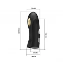 Pretty Love Pegasus electric Finger Vibrator Black