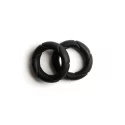 Liquid silicone ready rings 2-pack red