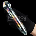 Szklane dildo LoveToy Twilight Gleam Prism Glass