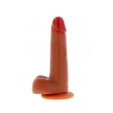 Silicone Foreskin Dildo 18 cm