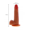 Silicone Foreskin Dildo 18 cm