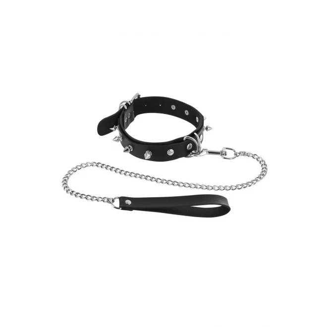 Obroża ze smyczą Fetish Tentation Spicke Choker