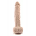 GENDER X 10 INCH 25 CM FLEXSKIN POSEABLE TRUE FEEL DILDO LIGHT