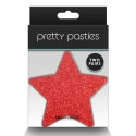 PRETTY PASTIES GLITTER STARS BLACK GOLD 2 PAIR