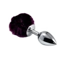 Pompon Metal Plug Large Purple