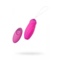 JOS Vibrating egg with pulsating balls JOS Circly, silicone, pink, 9 cm