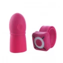 Wibrująca nakładka na penisa z pilotem otouch super striker lengthening penis sleeve with vibrations pink