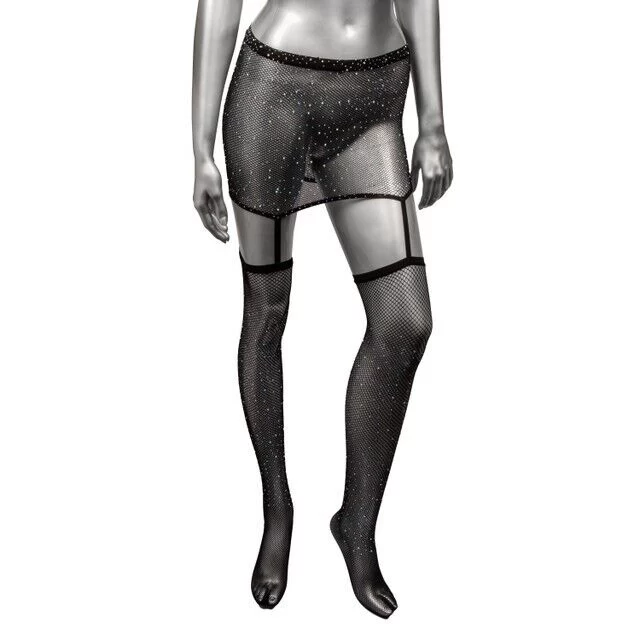 Garter Skirt Thigh Highs +Size