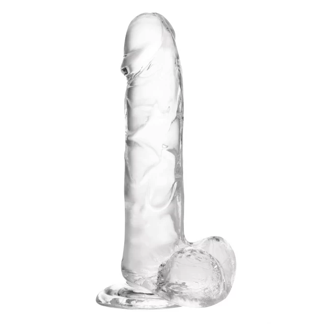 JELLY DILDO TRANSPARENT L