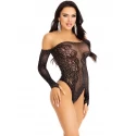 Bodystocking z rękawiczkami Leg Avenue Teddy