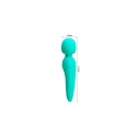 Squishy Head Wand Massager, 7 Functions of Vibration, 5 Levels of Intension